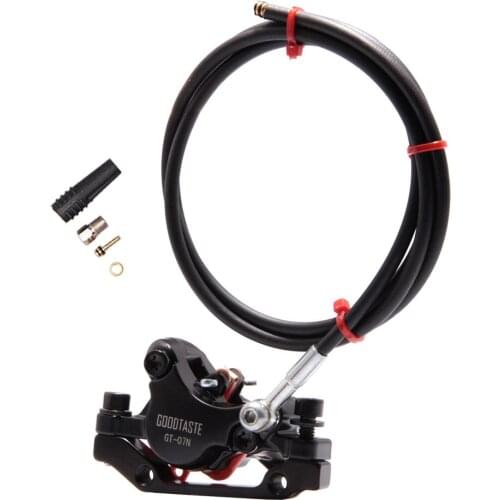 For Right brake disc Front brake caliper Base A 160 B 140 Hydraulic brake lower pump Electric bike Custom tubing length caliper