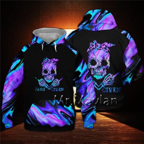 2021 New Skull Art 3D Full Print Jacket Men/Women Harajuku Hoodie Unisex Casual Purple Streetwear Sweatshirt Pullover Sudaderas