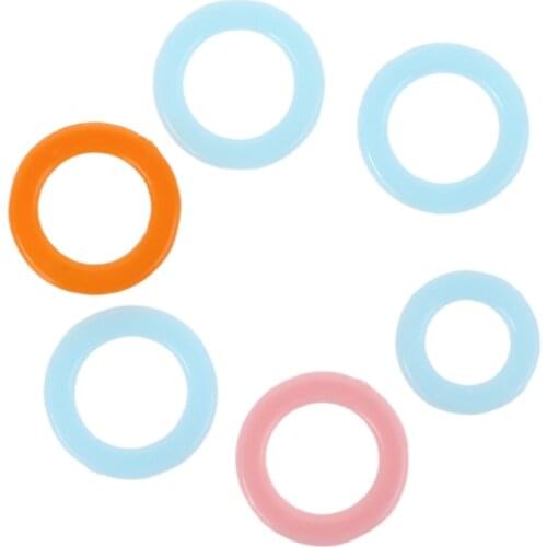 150pcs Round Knit Knitting Marking Circles Rings Marker Crochet Stitch DIY Craft