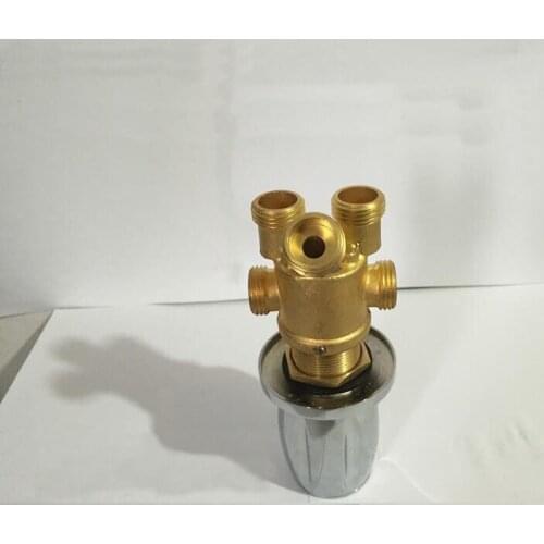 2 in 3 out master switch/water separator, shower room mixing valve chrome plated,Bathroom brass bathtub valves faucet