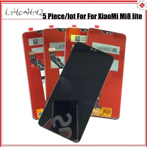 5 Piece/lot Original lcd AAA For XiaoMi Mi8 lite mi8 Youth LCD Display Touch Screen mi8x mi 8x Digitizer Assembly Replacement
