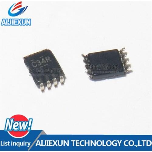 50PCS SN74LVC3G34DCUR Silkscreen C34R VSSOP8 IC BUFFER TRPL NON-INV US8 in stock 100% New and original