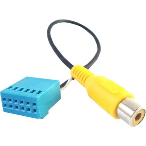 Video Input Harness Adapter MIB RCD330 RCD330G Radio Rear View Camera RVC Cable Adapter For SKODA Fabia Octavia Rapid Superb