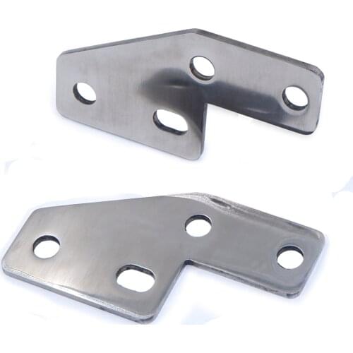 Bagger FL Rear Fender Grab Bar Eliminator Brackets For Harley Davidson Touring chrome aftermarket free shipping motorcycel parts