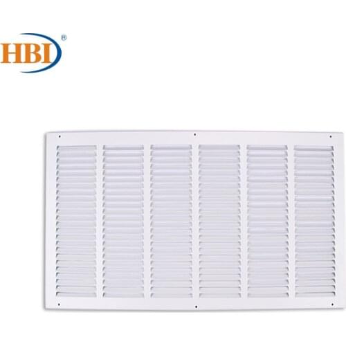 HBI 5PCS W30"*H12" Steel White Finished Return Air Grilles Ceiling Air Vent Ceiling Duct Cover Air Register Ventilation Grilles