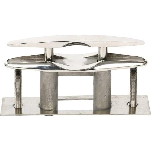 5" 316 STAINLESS STEEL PULL-UP CLEAT/ POP-UP FLUSH MOUNT LIFT- Boat/Marine