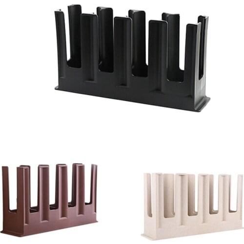 Bar Coffee Shops Practical Shelves Office Durable Storage Rack Free Stand Paper Cup Organizer Home Dispenser