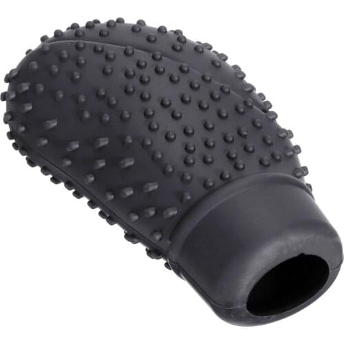 1pcs New Black Soft Silicone Nonslip Car Auto Shift Knob Gear Stick Protector Cover Fit For Mercedes For Audi For Toyota