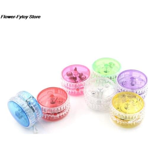1PC Luminous Yoyo Ball Professional LED Flashing Child Clutch Mechanism Yo-Yo Toys For Kid Party Entertainment Gifts