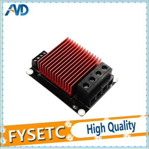 5pcs Heatbed/Extruder 30A 5-24v Red Huge Heated Sinks Heating Controller MOS Module MOSFET 3D Printer Part For TEVO BLV MGN Cube