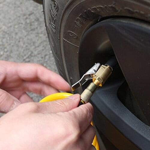 Car Tyre Wheel Tire Air Chuck Inflator Pump Valve Clip for Land Rover Range Rover/Evoque/Freelander/Discovery