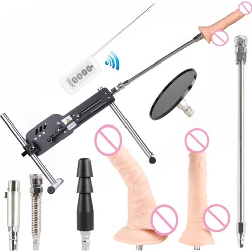 NEW Sex Machine Remote Control Vibrator Toys For Women And Men Powerful Automatic Retractable Love Machines With Dildos