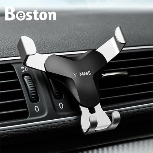Gravity Car Holder For Phone in Car Air Vent Mount Clip Cell Holder No Magnetic Mobile Phone Stand Support Smartphone Voiture