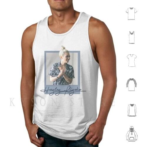 Hayley Kiyoko Polaroid Tank Tops Vest 100% Cotton Hayley Kiyoko Polaroid Camera Film Tumblr Feelings Girls