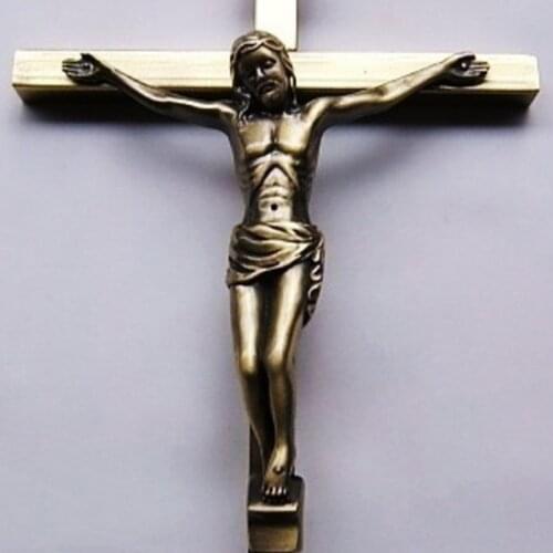 Catholic Cross Crucifix Saint Wall Cross Jesus Christ Church Religious Prayer 37MF