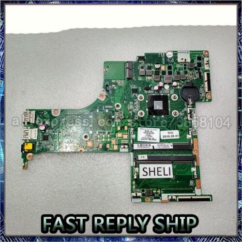 809398-001 809398-501 809398-601 DA0X22MB6D0 sheli For HP 17-G Laptop Motherboard with A6-6310 CPU notebook pc mainboard test ok