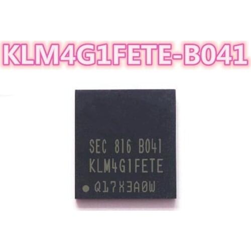Good Quality KLM4G1FETE-B041 KLM4G1FETE 4GB EMMC memory chip FBGA153 memory particles Free shipping