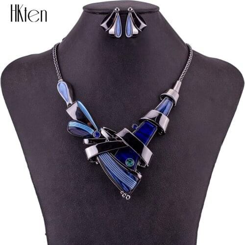 MS1504908 Fashion Jewelry Sets Hight Quality Necklace Sets For Women Jewelry Crystal Unique Design Gifts