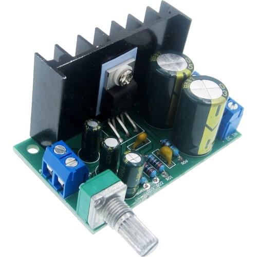 Amplifier Board TDA2050 Mono Audio Power Amplifier Board Module DC/AC 12-24V 5W-120W 1-Channel