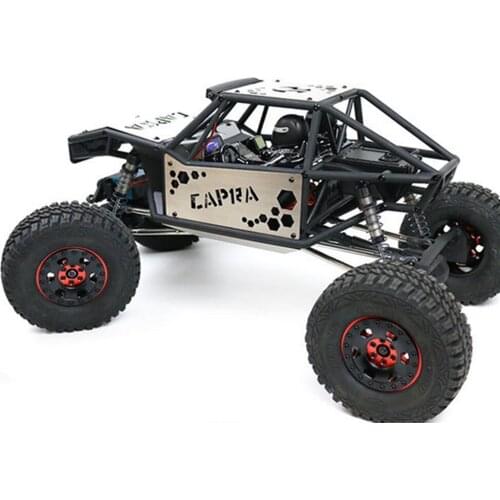 Durable Stainless Steel Climbing Car Roll Cage Metal Body Armor Panel for Axial Capra 1.9 UTB Climbing Car