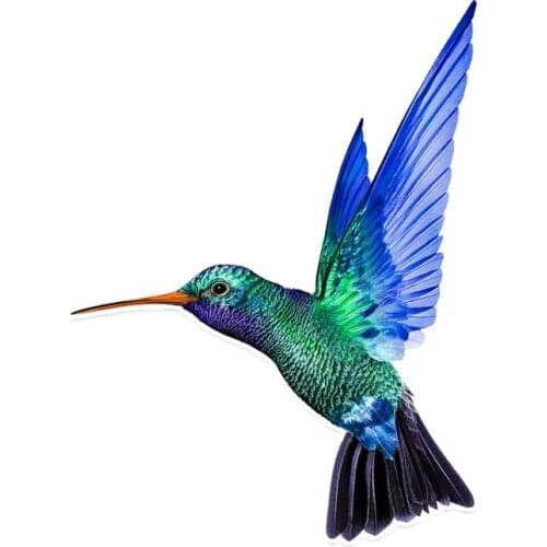 The Coolest Colorful Bird Fashion Decals Pvc Car Body Decoration Motorcycle Supplies Stickers Waterproof 16cm * 12cm