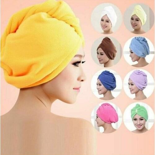 Shower Hair Drying Wrap For Womens Girls Ladys, Hair Drying Towel Quick Dry Hair,Turban Head Wrap Bathing Tools
