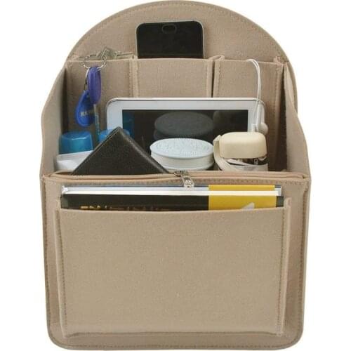 Felt Backpack Insert Organizer / Purse Storage bag Universal Bag in Bag Men Women Shoulder Tote Bags Handbag Organizers