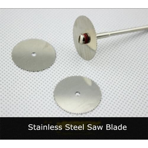 Drill Chuck Stainless Steel Saw Blade Electric Grinding Cutting for Dremel Rotary Circular Saw Blade fr Woodworking Tool Cut Off