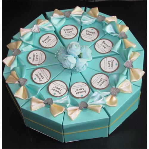 12 Colors Wedding Decoration Table Candy Storage Gift Box,Decoracion Fiestas Candy Boxes,White Bow Tie Decor Candy Cardboard Box