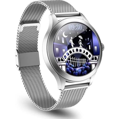 2021 Luxury Ladies Smartwatch Heart Rate Monitor Sleep Monitor Ip68 Waterproof Fashion Watch Smart Watch Women for Android iOS