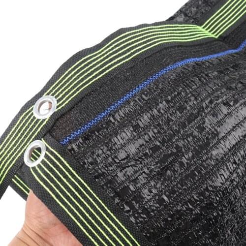 95% Shading Black Flat Knitting Garden Anti-UV Sun Shade Net Anti Aging Shading Cloth Net Plants Sun Shelter Sunshade Net