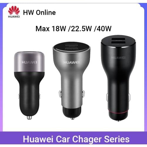 Huawei Car Charger Max 40W 22.5W 18W USB Fast Charging For Android Phone Huawei P40 Pro Mate 40 Pro