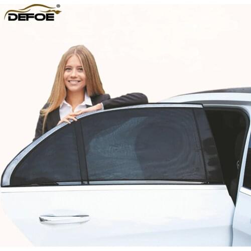 Car sun shade summer car curtain UV Protection Window Sunshade Side Window Mesh Sun Visor Anti-mosquito protection cover 2pcs