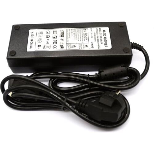 DC12V 10A New AC100V-240V Converter power Adapter 120W Power Supply EU/US/UK Plug for monitor camera 3D printer accessories