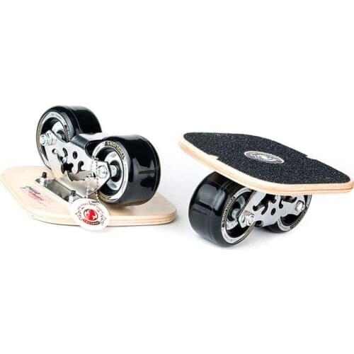 Drift Board Professional 7-Layer Maple Board Split Skateboard, ABEC-7 Bearings Aluminum Alloy Bracket 82A Highly Elastic Wheel