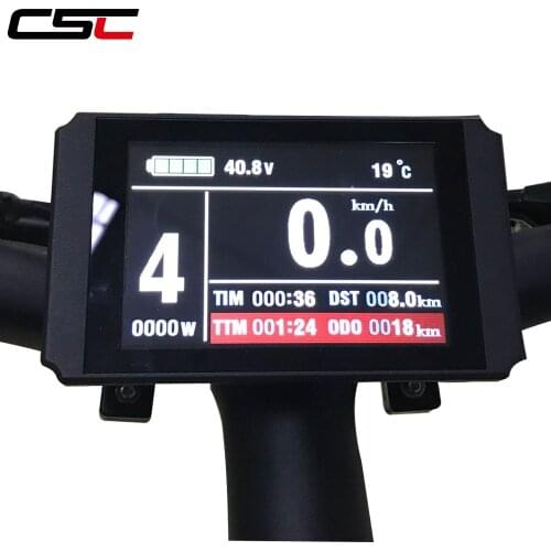 Ebike 24V-48V KT Display USB Programmable Regenerative Controller Colorful LCD8 LCD Control Panel Electric Bike Waterproof