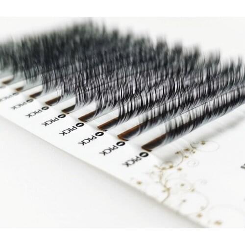 Individual Extension ombre Eyelashes Natural Soft Volume Lashes Faux Mink Classic Lashes Handmade Korea Silk Mink Lash Supplies