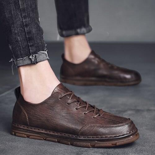 Tenis Casual Masculino Slipon Shoes Casual Leather Men Comfortable Breathable Sneaker Man Shoe Mens Sneakers Zapatillas