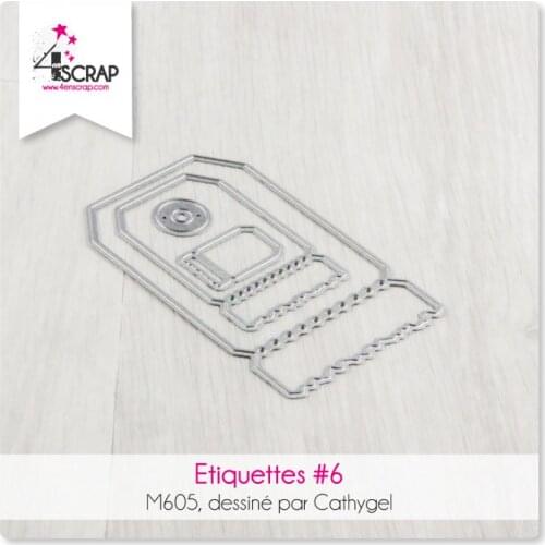 2021 AliliArts Metal Cutting Dies Tag diy Scrapbooking Photo Album Decorative Embossing PaperCard Crafts Die