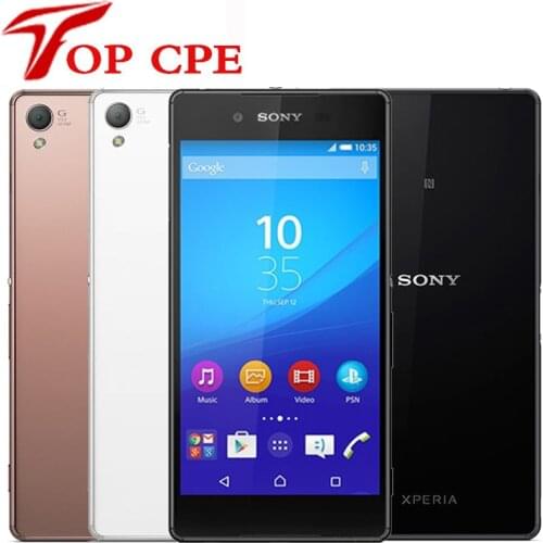 Original Unlocked Sony Xperia Z3 D6603 Single&Dual SIM LTE Android Quad-Core 3GB RAM 16GB ROM 5.2" WIFI GPS mobile Cell Phone