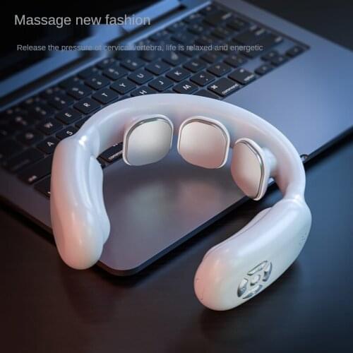 Rechargeable Electric Neck Massager & Pulse Back 4 Mode Power Control Infrared Pain Relief Neck Physiotherapy Instrument