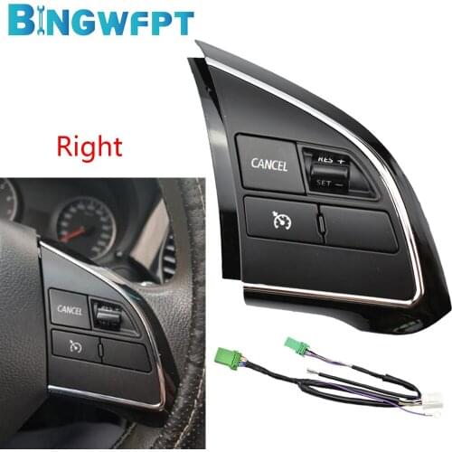 Right Side Steering Wheel Button For Mitsubishi Eclipse Cross 2017-2021 Audio Volume Cruise Switch