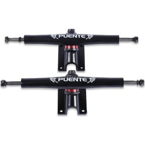 Professional 2Pcs 7Inch Aluminum Trucks Skateboard Truck Accessory Bridge Bracket Trucks Skateboard Longboard Truck Men Sports