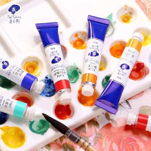 Paul Rubens Watercolor paint 8ml Tubes Rare Mineral Color Professional Pigment for Artist