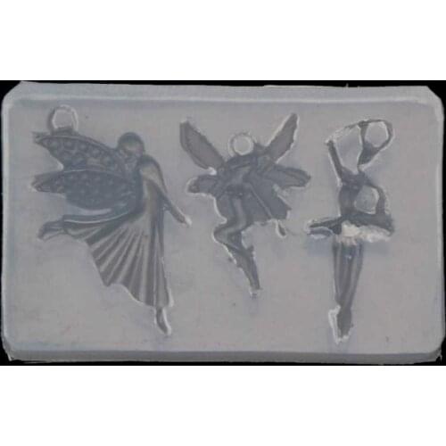 Deer Lock Key Crown Coin Heart Bird Pendant Resin Silicone Molds Jewelry Tools