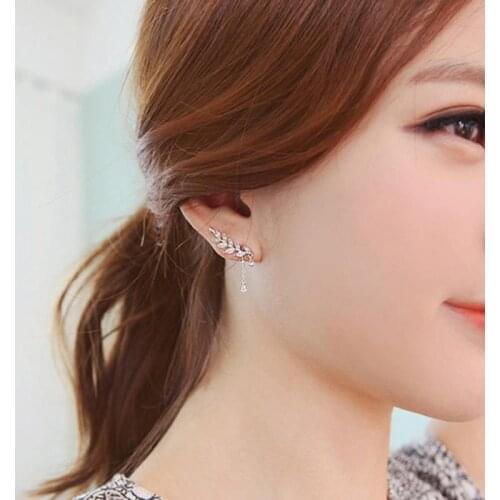 Женские золотые серьги YITING China At AliExpress