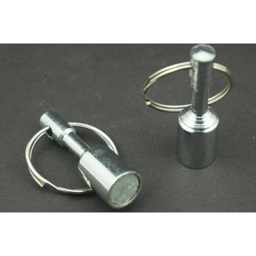 2PCS Magnet Hook Chain Holder Key Magnetic Key Ring Holder Jewelry Rack Hook