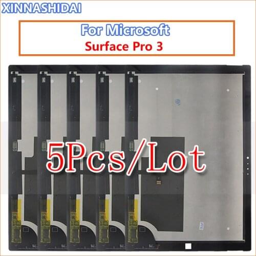 5PCS/LOT For Microsoft Surface Pro 3 (1631) TOM12H20 V1.1 LTL120QL01 003 LCD Display Touch Screen Panel Assembly Replacemen
