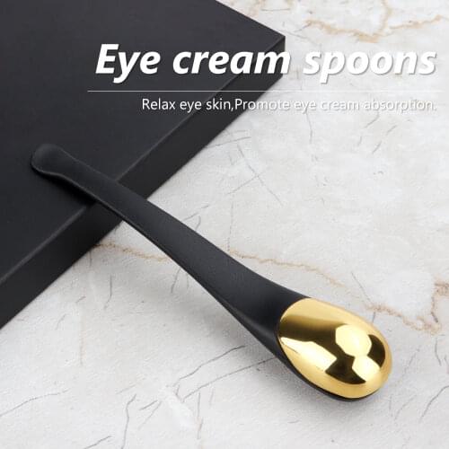 Eye Cream Applicator Anti Wrinkle Eye Massager Stick Facial Mask Mixing Brush Essence Mixing Metal Spatula Beauty Care Tools