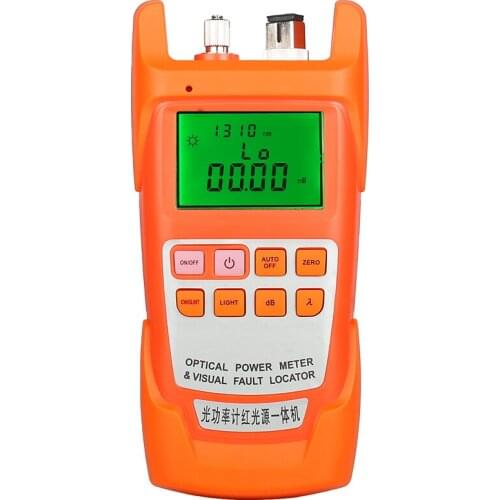 AUA-9A 1MW 10MW 20MW 30MW optical power meter red light machine light pen power meter tester two in one Visual Fault Locator
